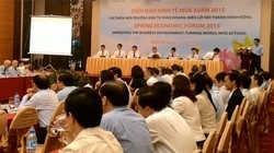 Diễn đàn Kinh tế Mùa xuân 2015 đang diễn ra tại thành phố Vinh, Nghệ An.