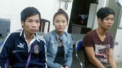 Các đối tượng trong băng nhóm lừa đảo trên mạng xã hội Zalo bị bắt giữ.