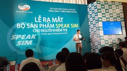 Buổi ra mắt sản phẩm cho người khiếm thị.