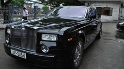 Siêu xe Rolls Royce Phantom do ông Đào Hồng Tuyển ủng hộ. Ảnh Báo Quảng Ninh.