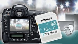 Toshiba ra mắt thẻ SDHC 16GB trang bị công nghệ TransferJet