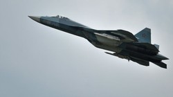 Máy bay phản lực Sukhoi thế hệ mới PAK FA - Ảnh: RIA Novosti