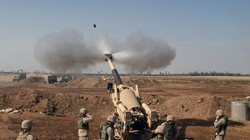 Pháo binh Iraq chiến đấu chống khủng bố