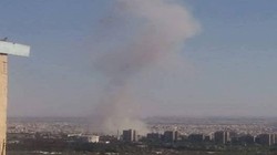 Vụ nổ tên lửa trong thị trấn Jobar