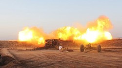 Pháo binh quân đội Syria dội hỏa lực vào lực lượng chiến binh thánh chiến