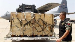 Máy bay Mỹ trên căn cứ không quân Al Udeid