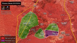 Quân đội Syria cắt rời các khu vực trên vùng Tây Ghouta Damascus