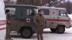Xe quân y cứu thương của quân đội Kiev