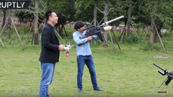 Thử nghiệm bắn hạ drone ở Trung Quốc