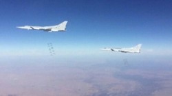 Máy bay ném bom chiến lược tầm xa Tu-22M3 không kích trên chiến trường Deir Ezzor