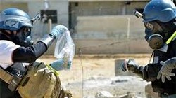 Nhóm thanh tra OPCW bắt đầu làm việc ở Douma, Đông Ghouta. Ảnh Fost - Russ