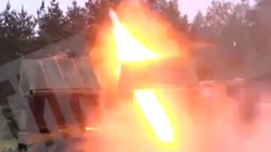 Lực lượng dân quân Dpnesk phóng tên lửa vào quân đội Ukraina. Ảnh minh họa South Front