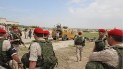 Quân cảnh Nga tiến vào thị trấn miền bắc Hama, Ảnh minh họa Masdar News