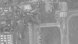 Ảnh vệ tinh căn cứ sân bay Khmeimim tài khoản Tài khoản Twitter @Obretix