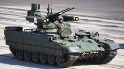 Xe BMPT “Terminator” trên Quảng trường Đỏ. Ảnh RIA.Novosti