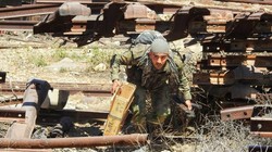 Đặc nhiệm quân đội Syria chiến đấu trên đường phố đô thị ở Syria. Ảnh minh họa Masdar News