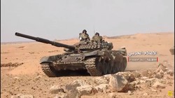 Quân đội Syria tiến công trên chiến trường Suwayda. ảnh minh họa video