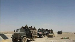 Các đơn vị quân tình nguyện Hezbollah hành quân chiến đấu ở Suwayda. Ảnh minh họa Hezbollah.