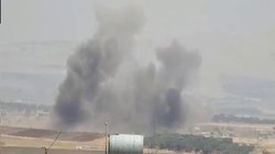 Không quân Syria không kích dữ dội lực lượng HTS ở Idlib. Ảnh minh họa Masdar News