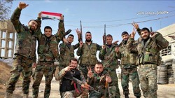 Binh sĩ quân đội Syria trong cuộc tấn công trên tỉnh Suwayda. Ảnh minh họa Masdar News