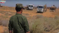 Lực lượng Tiger tiến về tnhr Daraa. ảnh video ANNA News