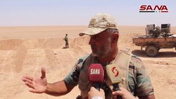 Sĩ quan chỉ huy Syria trả lời phỏng vấn kênh SANA
