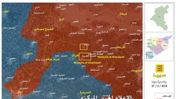 Toàn cảnh chiến trường Daraa, tính đến ngày 27.06.2018 theo South Front