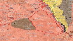 Quân đội Syria và các lực lượng đồng minh giải phóng 5800 km2 ở Deir Ezzor. Ảnh minh họa Muraselon