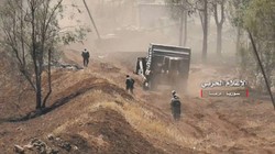 Các đơn vị quân đội Syria tiến công giải phóng các khu dân cư bắc Daraa. ảnh minh họa Video