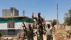 Quân đội Syria trên chiến trường thành phố Daraa