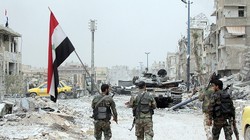 Quân đội Syria tiến vào giải phóng các thị trấn ở Daraa. Ảnh minh họa Masdar News