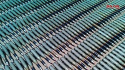 Quân đội Syria thu giữ một số lượng lớn vũ khí của lực lượng Hồi giáo cực đoan ở Daraa. Ảnh SANA