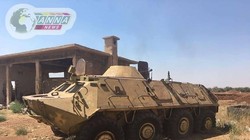 Quân đội Syria giải phóng thị trấn Saida, đông nam thành phố Daraa. Ảnh ANNA News