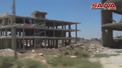 Khu vực ngã tư biên giới chiến lược Nassib. Ảnh video