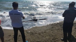 Người dân phát hiện ra UAV, tấn công căn cứ Khmeymim trên bờ biển Thổ Nhĩ Kỳ. Ảnh Masdar News