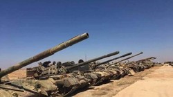Xe tăng được quân đội Syria thu giữ sau chiến thắng ở Daraa