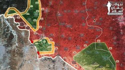 Bản đồ chiến sự tỉnh Daraa ngày 09.07.2018 theo South Front