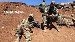 Binh sĩ quân đội Syria trong chiến đấu trên vùng ngoại ô thành phố Daraa. Ảnh Masdar News