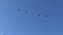 Không quân Nga không kích ác liệt trên chiến trường Daraa. ảnh Masdar News