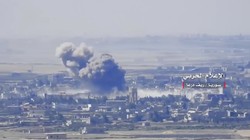 Quân đội Syria giải phóng liên tiếp 3 thị trấn trong khu vực giáp ranh Daraa - Quneitra. Ảnh video