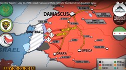 Tổng quan tình hình chiến sự Syria ngày 23.07.2018 theo South Front.