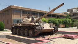 Cảnh viện bảo tàng nạn nhân chiến tranh người Kurds ở Iraq. Ảnh video