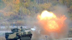 Sát thủ diệt tăng Sprut SDM-1 khai hỏa. Ảnh minh họa RG