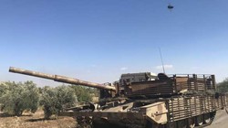 Quân đội Syria tiến công vào thi trấn chiến lược Shajarah thuộc tỉnh Daraa. Ảnh Rusvesna