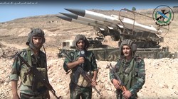 Lực lượng phòng không Syria. Ảnh minh họa video truyền thông quân đội Syria