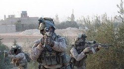 Các binh sĩ lực lượng đặc nhiêm Nga chiến đấu ở Syria. Ảnh ANNA News