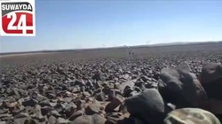 Địa hình cực kỳ khó khăn trong tấn công của quân đội Syria ở Sweida. Ảnh minh họa Masdar News