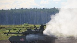Xe tăng T-90M trên thao trường diễn đàn Quân đội - 2018 ở ngoại ô Moscow. Ảnh minh họa RG