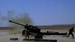 Quân đội Syria pháo kích trên chiến trường Idlib, Hama. Ảnh minh họa South Front