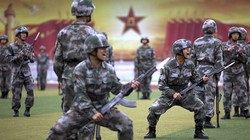 Binh sĩ Trung Quốc huấn luyện. Ảnh minh họa South China Morning Post.